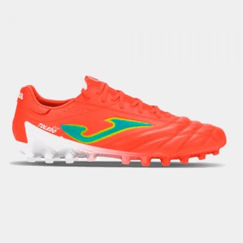 Zapatillas de Fútbol Césped Artificial Hombre Joma Toledo Cup 2608 Naranja