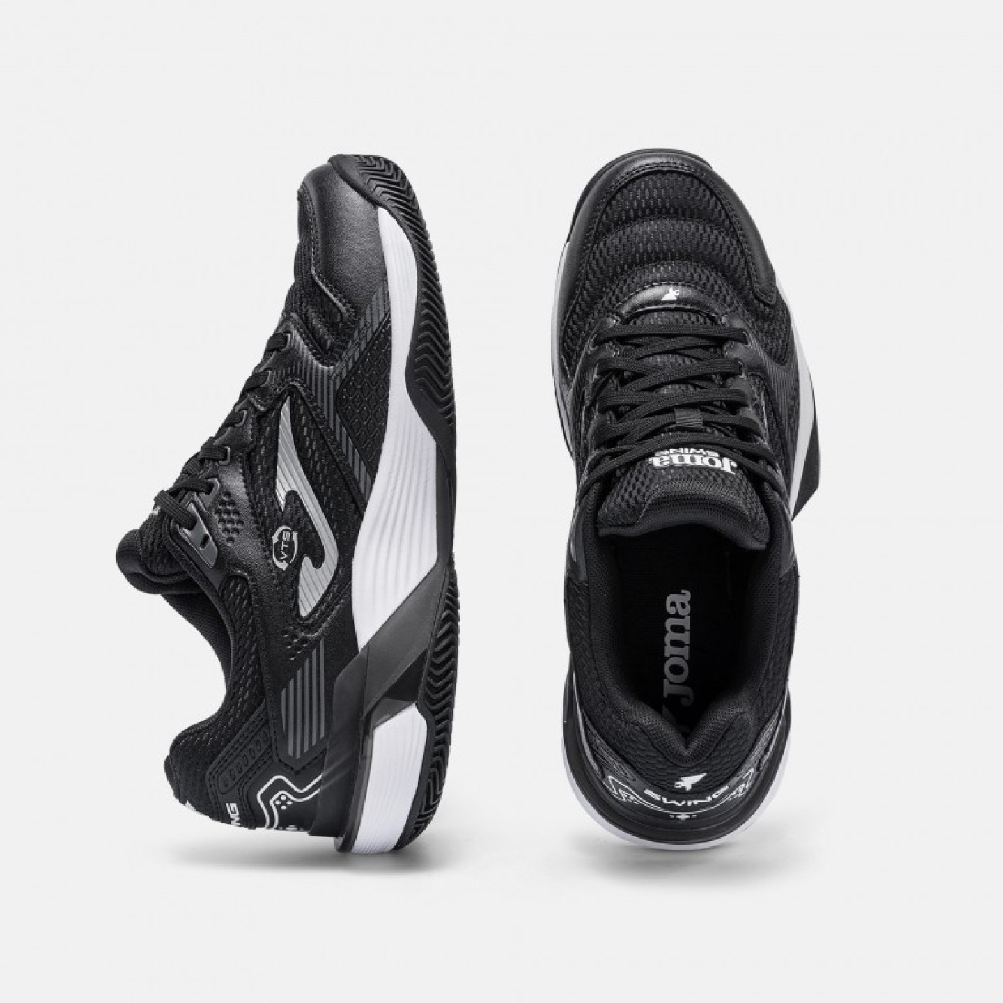 Zapatillas de Pickleball Hombre Joma Swing 2601 Negro
