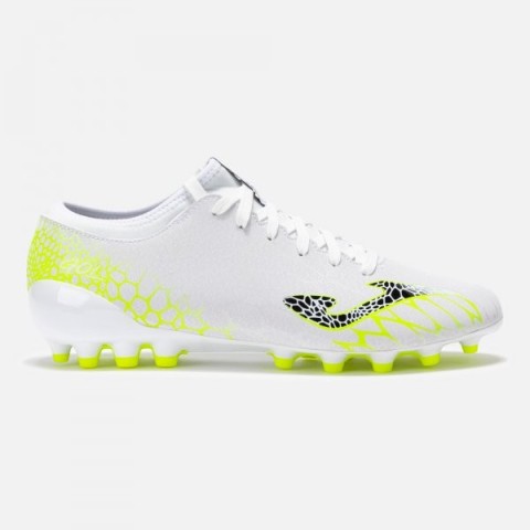 Zapatillas de Fútbol Césped Artificial Hombre Joma Gol 2502 Blanco