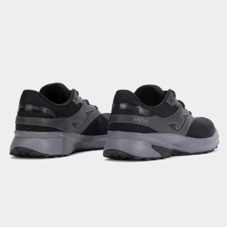 Zapatilla Running Hombre Joma Meta 2501 Negro Gris Transpirable
