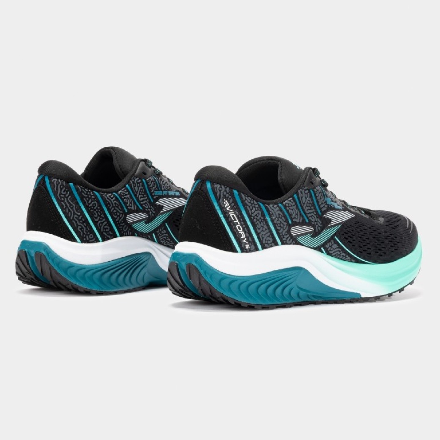 Zapatilla Running Hombre Joma Victory 2531 Negro Transpirable