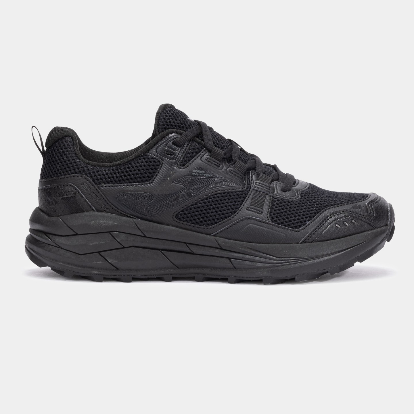 Zapatilla Trekking Hombre Joma Shock 2531 Negro Confortable.