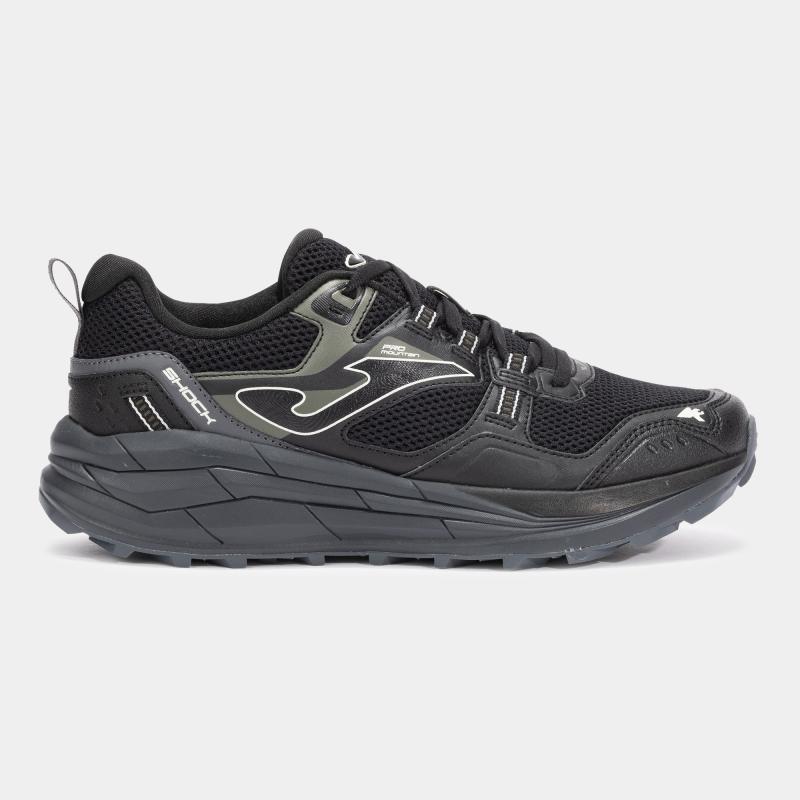 Zapatilla Trekking Hombre Joma Shock Negro Verde 2501 Confortable