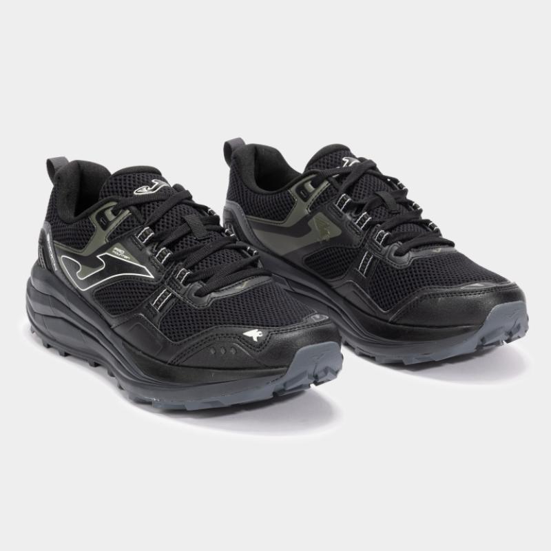 Zapatilla Trekking Hombre Joma Shock Negro Verde 2501 Confortable