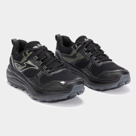 Zapatilla Trekking Hombre Joma Shock Negro Verde 2501 Confortable