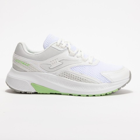Zapatilla Running Mujer Joma Vitaly 2502 Blanco Verde Claro Confortable