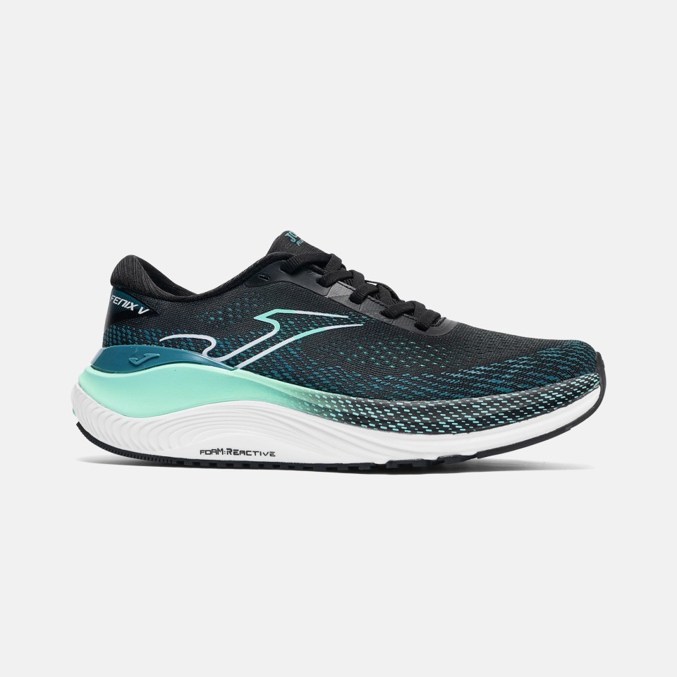 Zapatilla Running Hombre Joma Fenix 2601 Negro Resistente