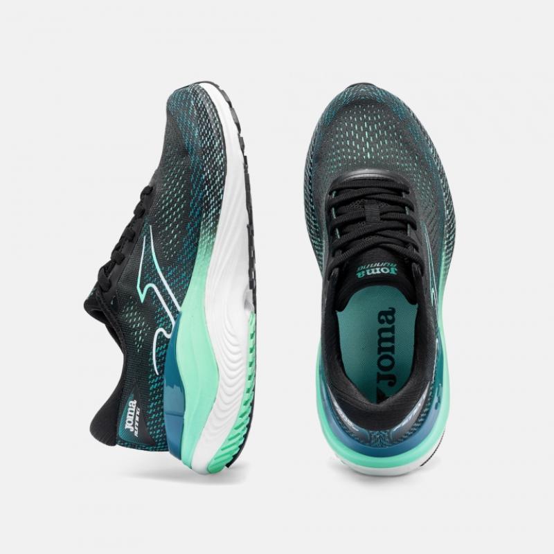 Zapatilla Running Hombre Joma Fenix 2601 Negro Resistente