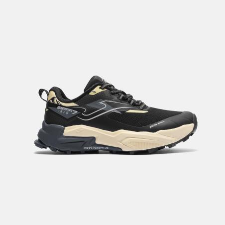 Zapatilla Trekking Mujer Joma Sierra 2631 Negro Beige Estabilidad