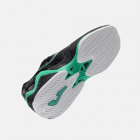 Zapatilla Pádel-Tenis Hombre Joma Set 2601 Negro Turquesa Transpirable