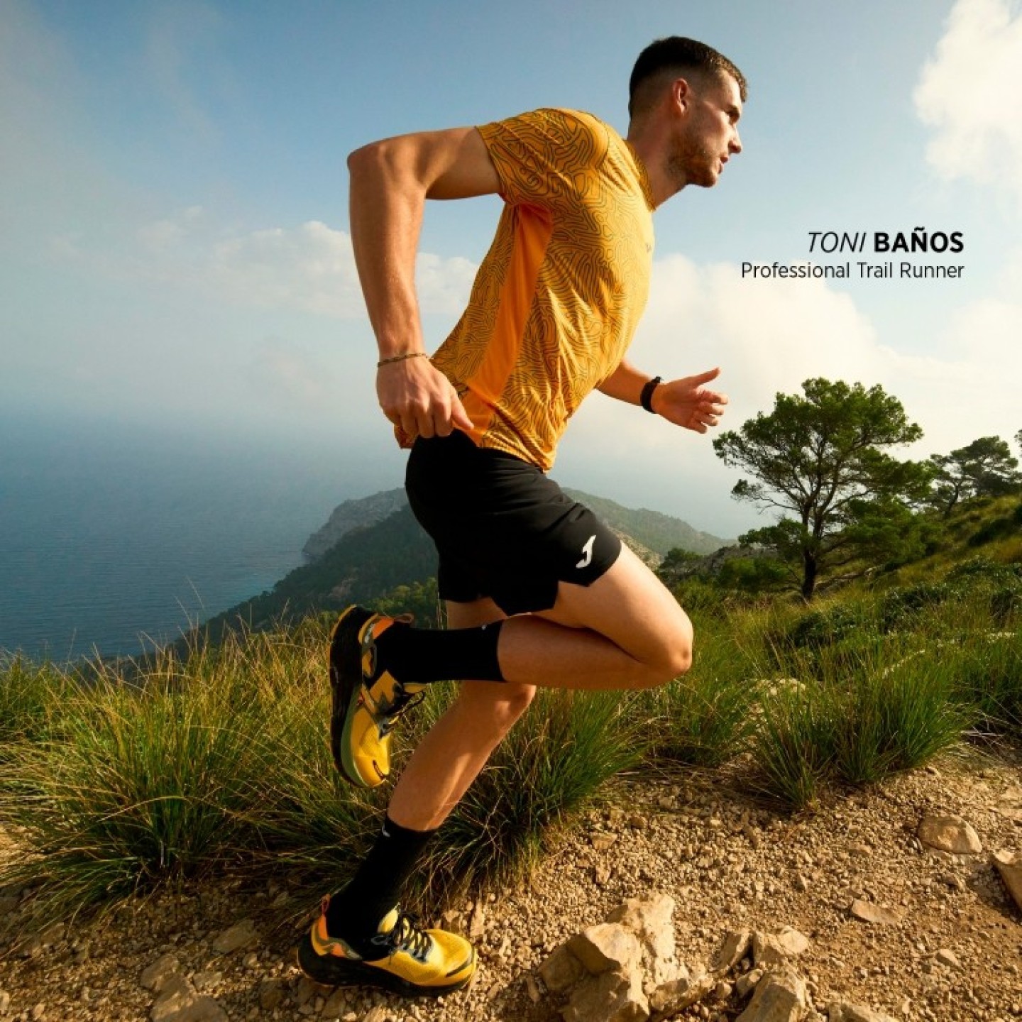 Short Hombre Joma Trail 103165 Ligero