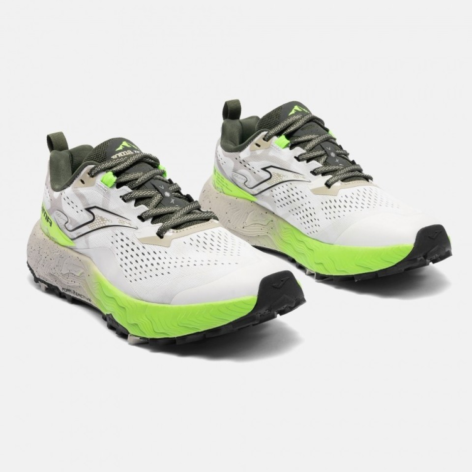 Zapatilla Trail Hombre Sima 2602 Blanco Transpirable