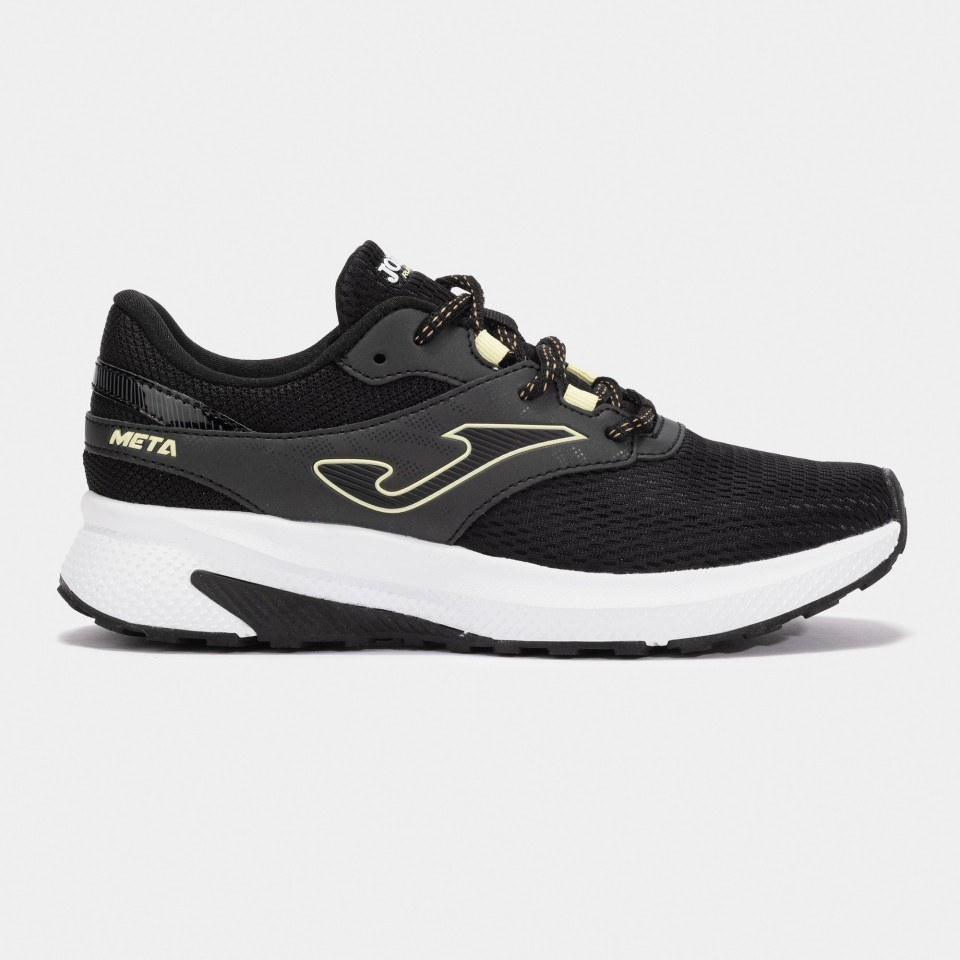 Zapatilla Running Mujer Joma Meta 2501N Negro Transpirable