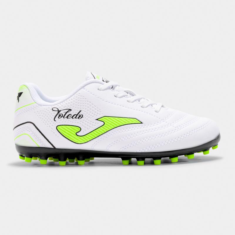 Zapatilla Fútbol Junior Joma Toledo 2502 Blanco Resistente