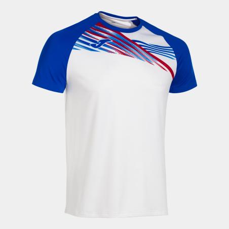 Camiseta M/C Running Hombre Joma Elite X 103101 Blanco Royal 207 Ligera