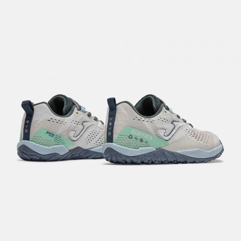 Zapatilla Barefoot Trail Mujer Joma Sima 2602 Blanco Transpirable