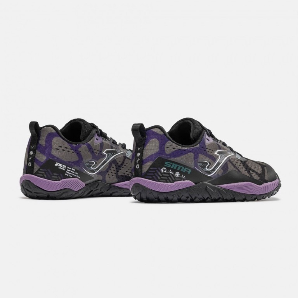 Zapatilla Barefoot Trail Mujer Joma Sima 2631 Negro Transpirable