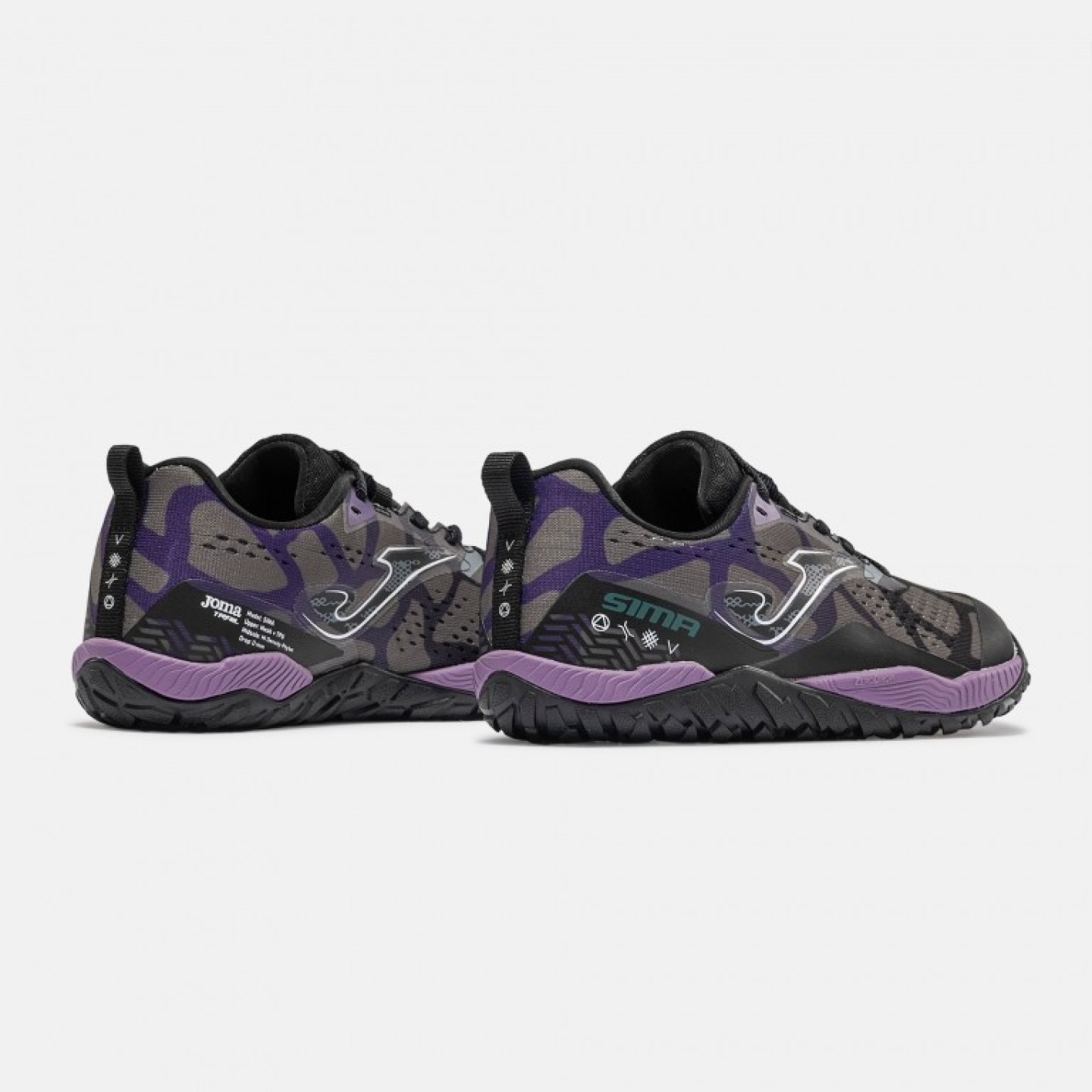 Zapatilla Barefoot Trail Mujer Joma Sima 2631 Negro Transpirable