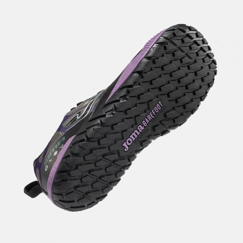 Zapatilla Barefoot Trail Mujer Joma Sima 2631 Negro Transpirable