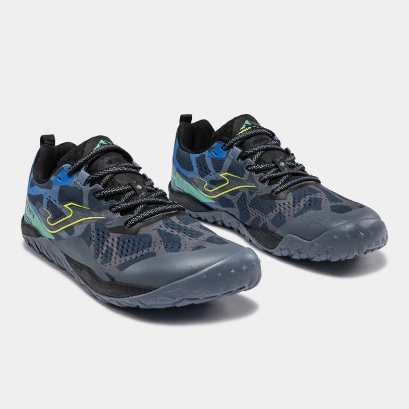 Zapatilla Barefoot Trail Hombre Joma Sima 2601 Negro Transpirable