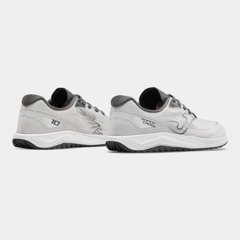 Zapatilla Barefoot Running Hombre Joma Supercross 2612 Gris Transpirable