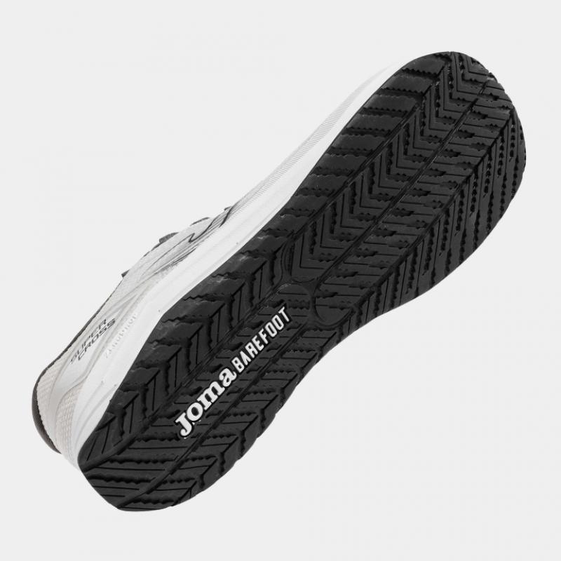 Zapatilla Barefoot Running Hombre Joma Supercross 2612 Gris Transpirable