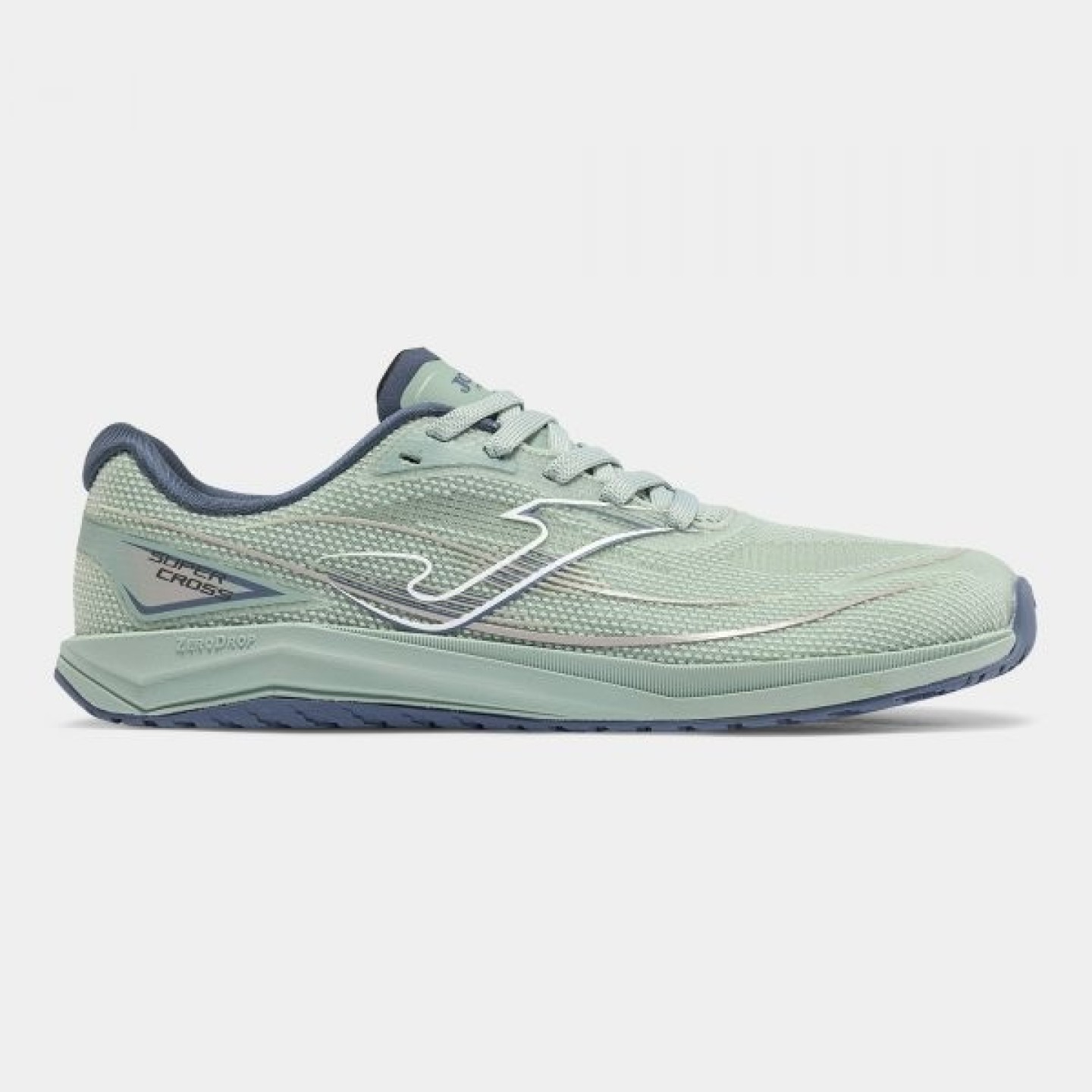 Zapatilla Barefoot Running Hombre Joma Supercross 2615 Verde Transpirable