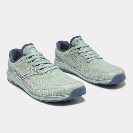 Zapatilla Barefoot Running Hombre Joma Supercross 2615 Verde Transpirable