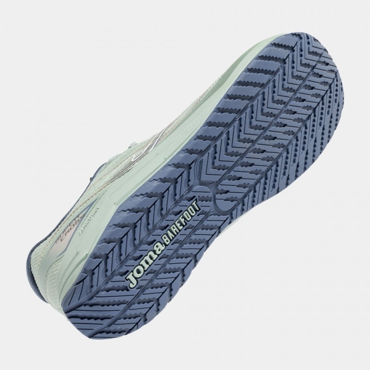 Zapatilla Barefoot Running Hombre Joma Supercross 2615 Verde Transpirable