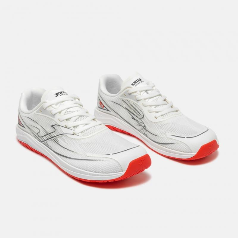 Zapatilla Barefoot Running Hombre Joma Supercross 2602 Blanco Transpirable