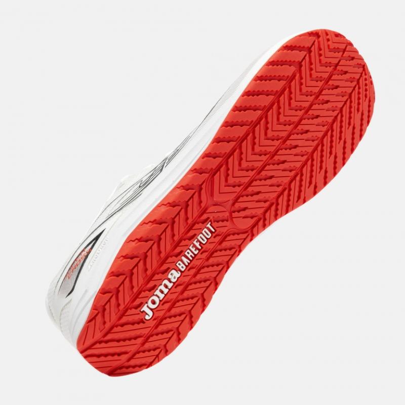 Zapatilla Barefoot Running Hombre Joma Supercross 2602 Blanco Transpirable