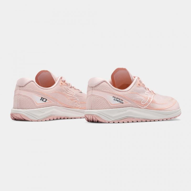 Zapatilla Barefoot Running Mujer Joma Supercross 2629 Rosa Transpirable