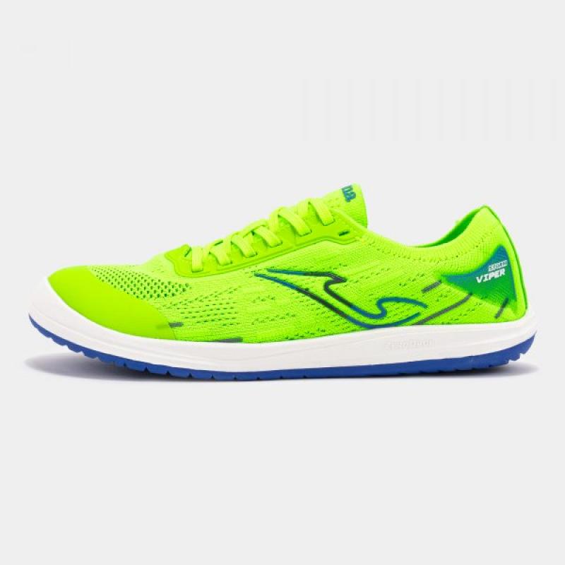 Zapatilla Barefoot Running Niños Joma Viper 2611 Verde Transpirable