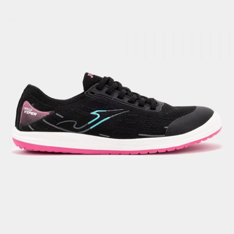 Zapatilla Barefoot Running Niños Joma Viper 2601 Negro Transpirable
