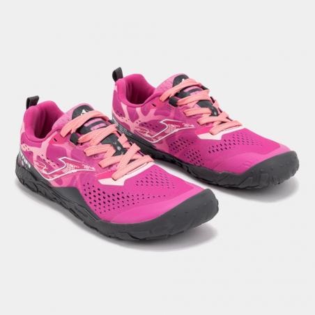 Zapatilla Barefoot Trail Niños Joma Sima 2610 Rosa Transpirable