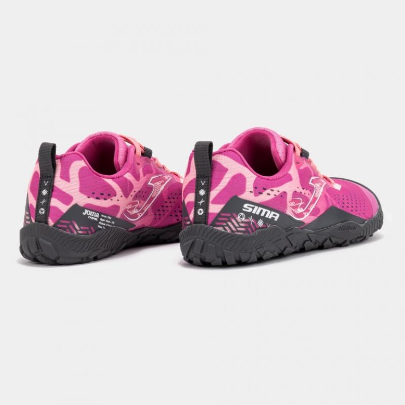 Zapatilla Barefoot Trail Niños Joma Sima 2610 Rosa Transpirable