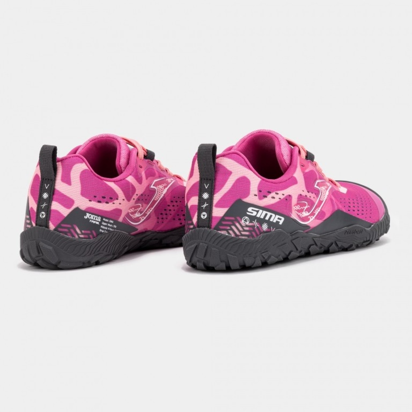 Zapatilla Barefoot Trail Niños Joma Sima 2610 Rosa Transpirable