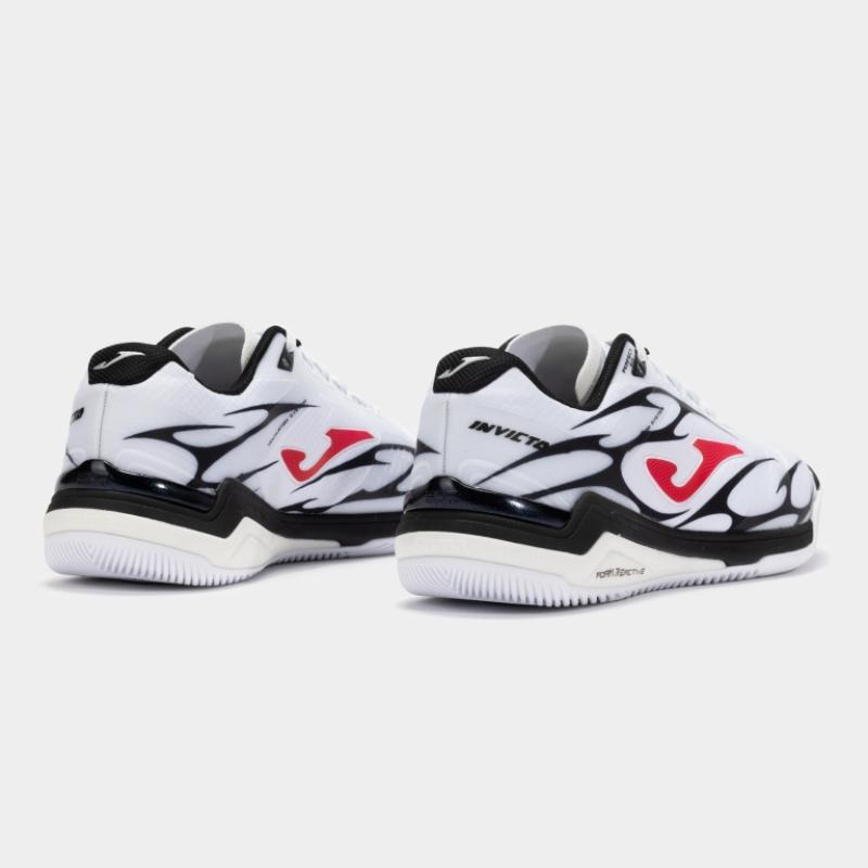 Zapatilla Fútbol Sala Hombre Joma Invicto 2502 Blanco Transpirable