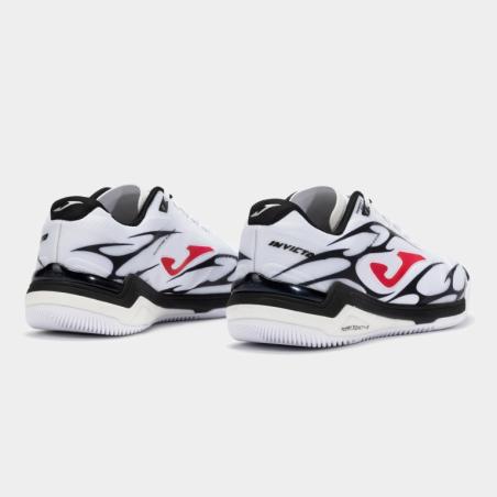 Zapatilla Fútbol Sala Hombre Joma Invicto 2502 Blanco Transpirable